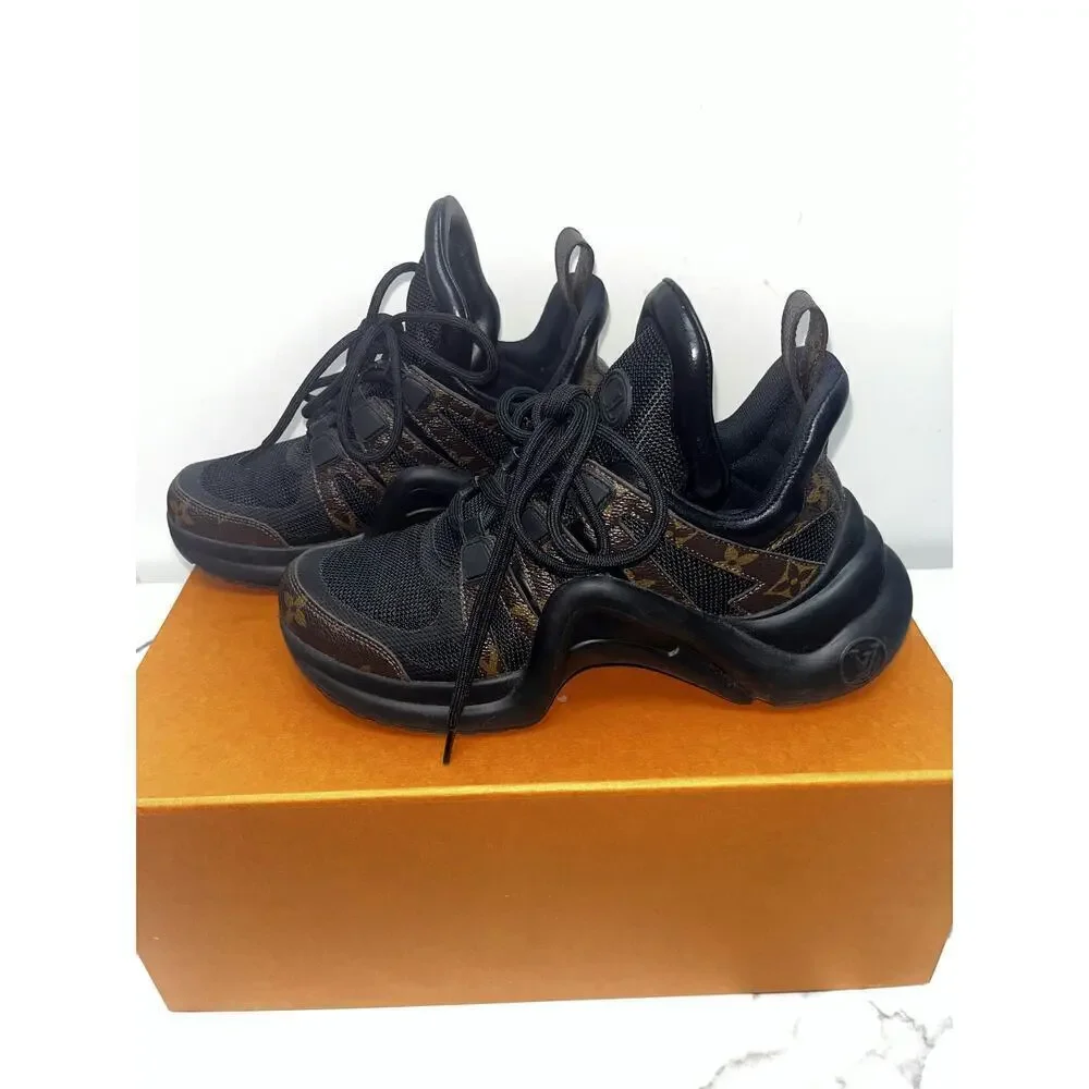 Louis Vuitton Archlight Monogram Sneakers - Size 35.5